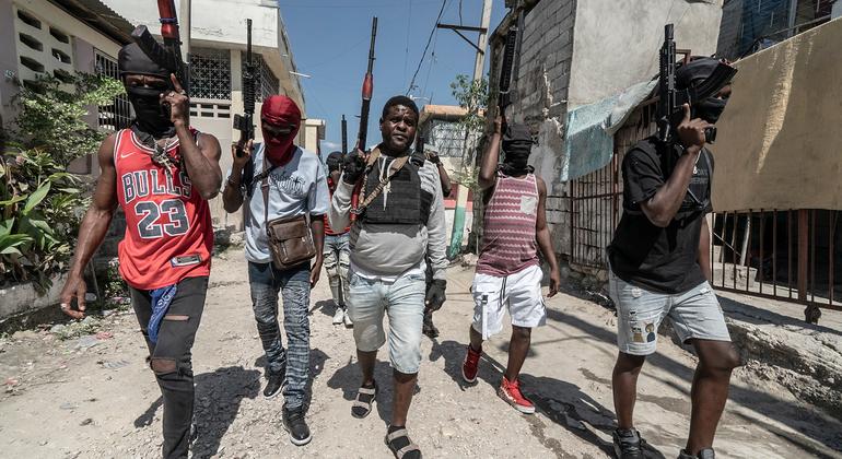 Conselho de Segurança da ONU convoca reunião de emergência após escalada de violência de gangues no Haiti