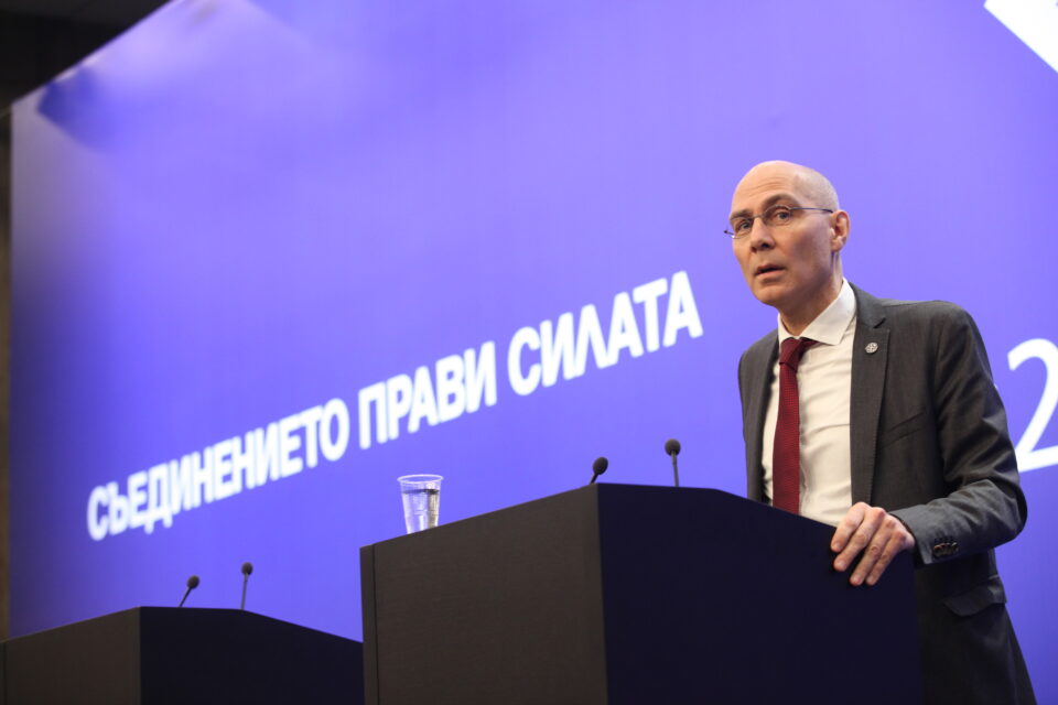 Volker Türk, alto comissário da ONU para os Direitos Humanos, durante entrevista coletiva