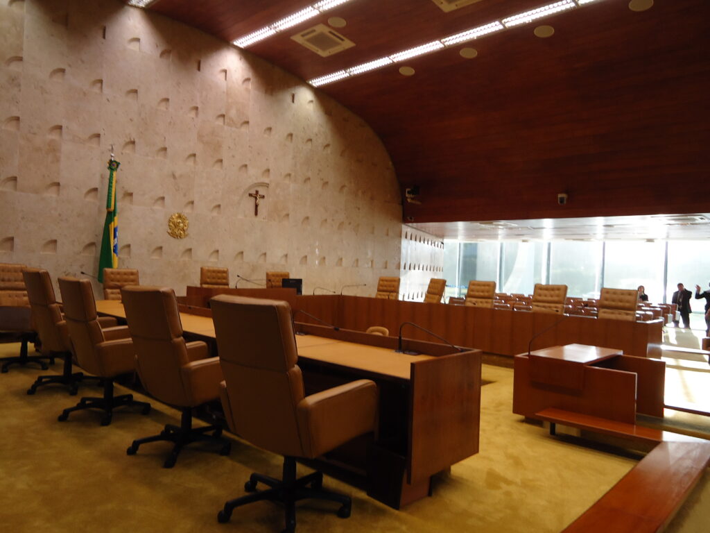 Plenário do Supremo Tribunal Federal em Brasília