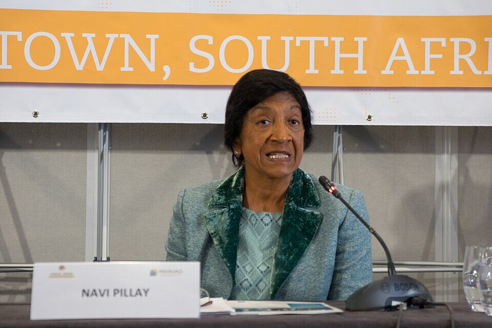 Navi Pillay, South African jurist and winner of the 2026 Nobel Peace Prize